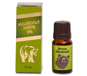 Медвежья желчь настойка 5%  в Казани